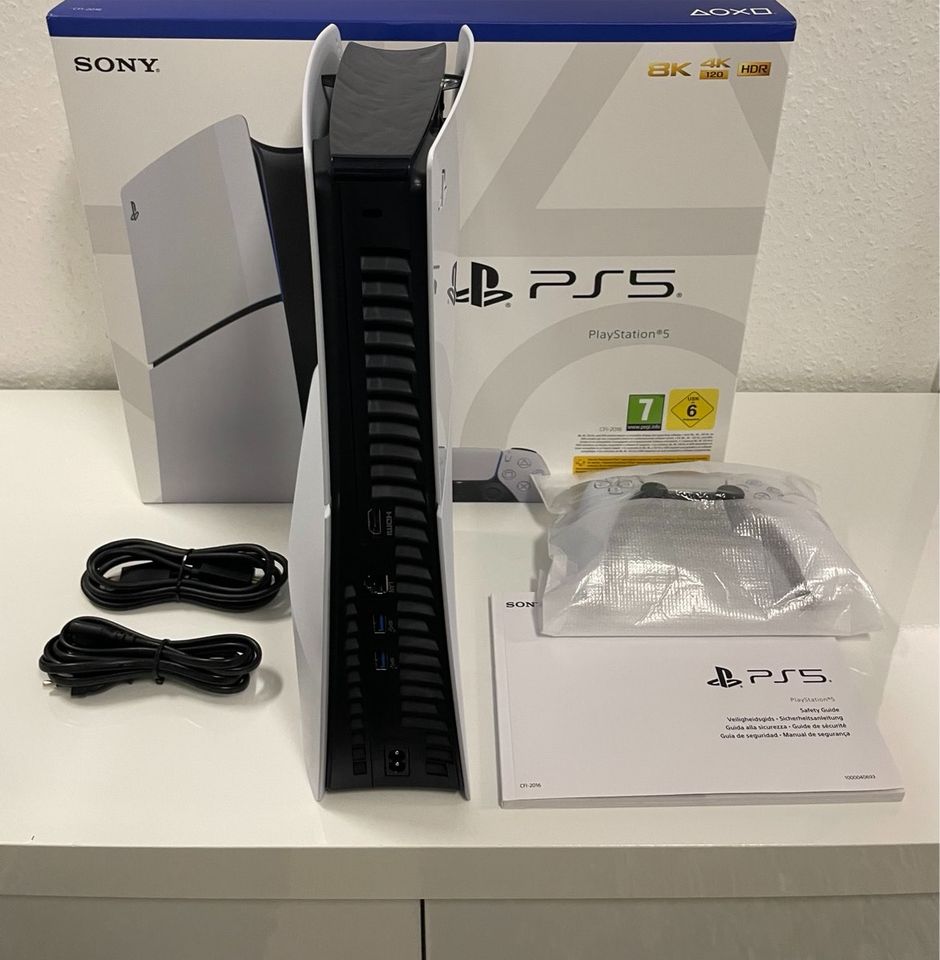 PS5 Disk Slim Version|wie NEU|GARANTIE|Playstation5|Anlieferung✅ in Viersen