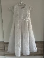 Festkleid Kommunion Hochzeit Taufe Event Gr. 140 Topo weiß Dresden - Gompitz Vorschau