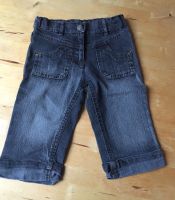 Graue Mädchen 7/8 Jeans Gr. 104 mit verstellbarem Bund Thüringen - Suhl Vorschau