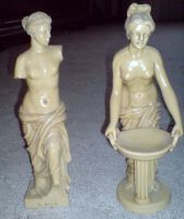 2 antik Stil Statuen Statue Venus von Milo Rom Griechenland Saarland - St. Ingbert Vorschau