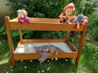 Puppenbett zu verkaufen, echte Schreiner-Handarbeit Rheinland-Pfalz - Wolsfeld Vorschau