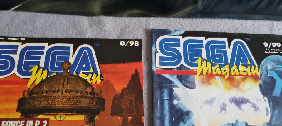 SEGA Magazin Retro 1999er Ausgaben in Köln