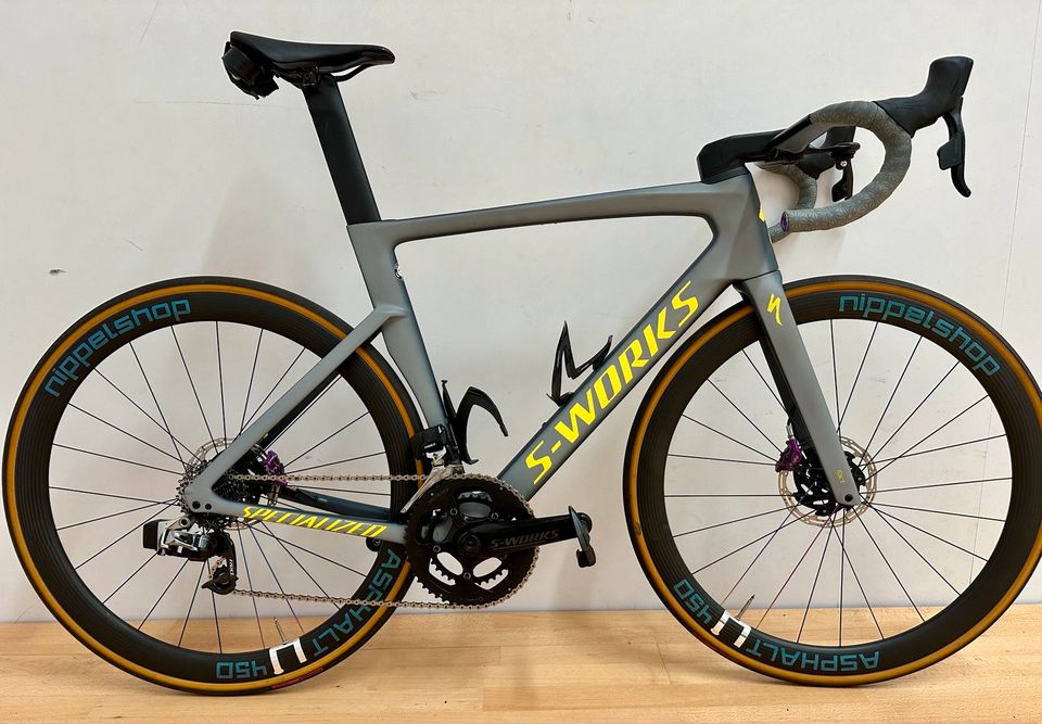 Specialized S Works Venge - Size: 56 - Silver / Yellow in Hamburg