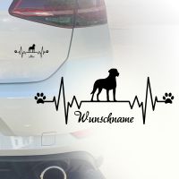 Auto Aufkleber | Labrador | Personalisiert | Herzschlag | Sticker Köln - Köln Merheim Vorschau