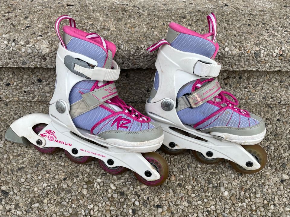 Inline Skates Kinder K2 29-34 Merlin girl in Bad Essen