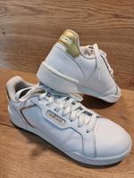 Adidas Roguera Damen Sneaker Retro Leder 80er Weiß Gold Bielefeld - Milse Vorschau