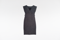 043 Klassisches Kleid Gr XS grau meliert Fischgrätmuster (Mango) Berlin - Steglitz Vorschau