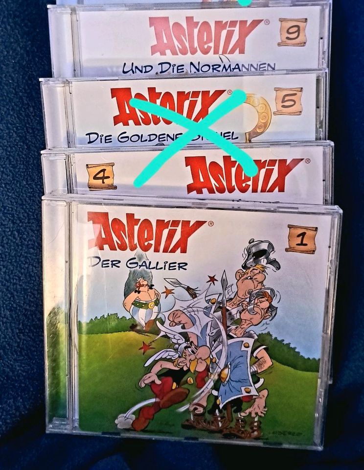 2 Asterix Hörspiele 1 + 9 in Ammerbuch