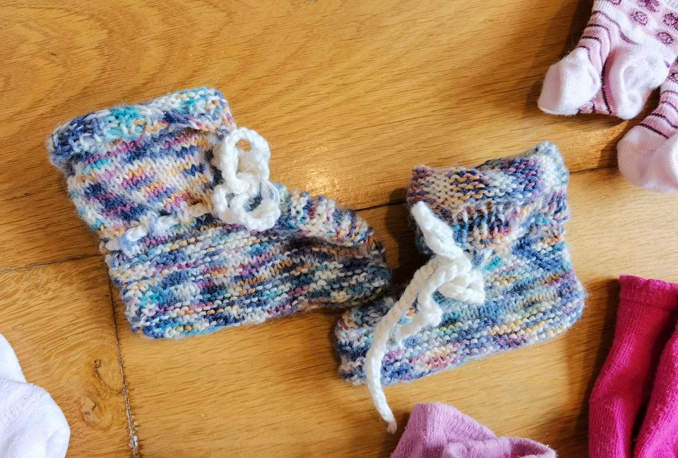 16 paar Mädchen Socken, überzieher, wagenschuhe, gestrickte socke in Rülzheim