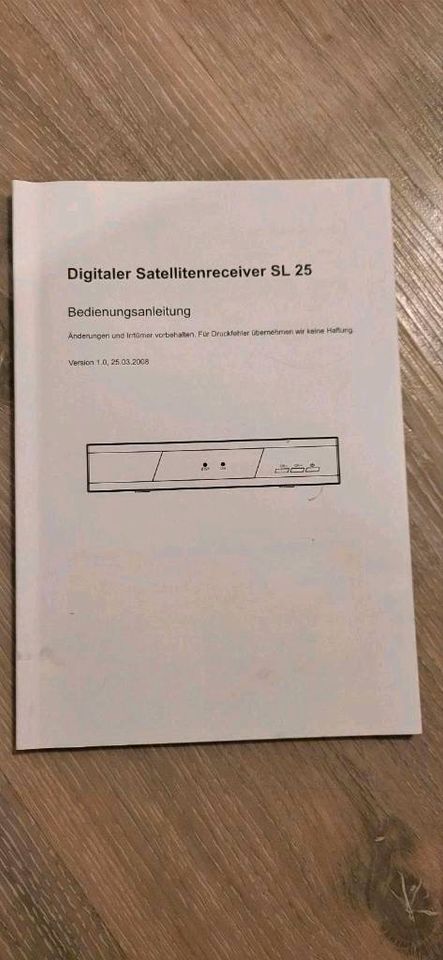 Comag digitaler Satellitenreceiver SL25 abzugeben in Berngau