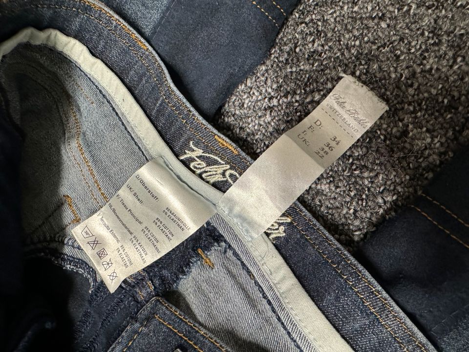 Jeans Vollbesatz Reithose Felix Bühler 34 in Grefrath