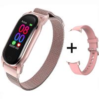 Smart Bracelet Yd8 Temperature Measurement Fitnesstracker Rosa Hessen - Körle Vorschau