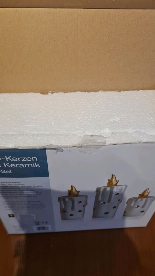 NEU 3er LED Kerzenset in Oering