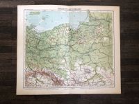 Alte Landkarte um 1897: Nordost-Deutschland München - Altstadt-Lehel Vorschau