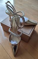 ABIBALL ASOS Damen verzierte Spitze Pumps Gr. 41 Farbe Gold NEU Hessen - Bad Homburg Vorschau