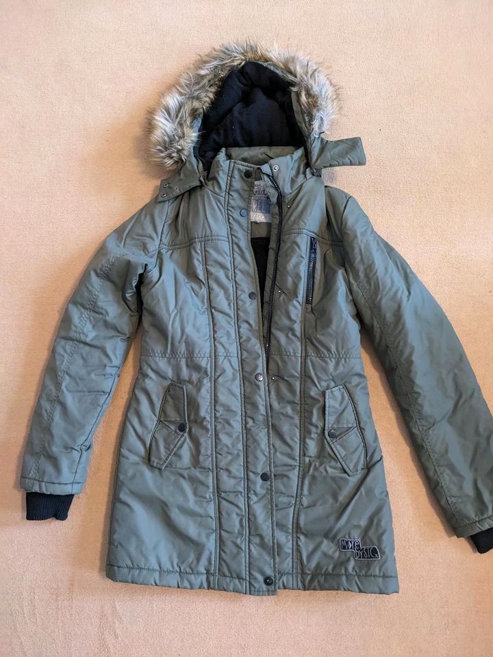 Winterjacke/-parka von Staccato Gr 158 164 khaki in Leipzig