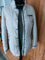 Steppjacke von Gerry Weber Gr.38 beige/ grau Brandenburg - Zempow Vorschau