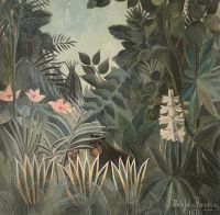 Poster 40x50 Henri Rousseau boho design print Mitte - Wedding Vorschau