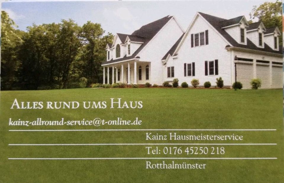 Kainz Hausmeisterservice in Rotthalmünster