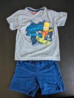 The Simpsons Schlafanzug Pyjama kurz Gr 122 128 Nordrhein-Westfalen - Burbach Vorschau