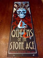 Queens of the Stone Age Siebdruck Poster Folie selten rar Thüringen - Jena Vorschau