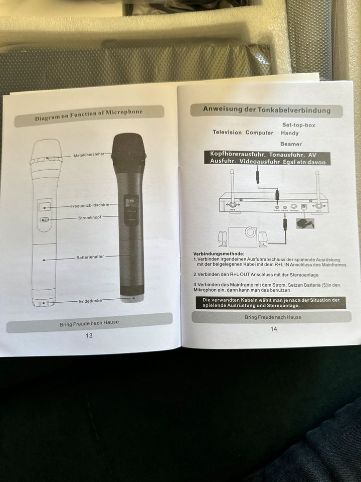 KTV Professionale Wireless Micophone in Neumünster