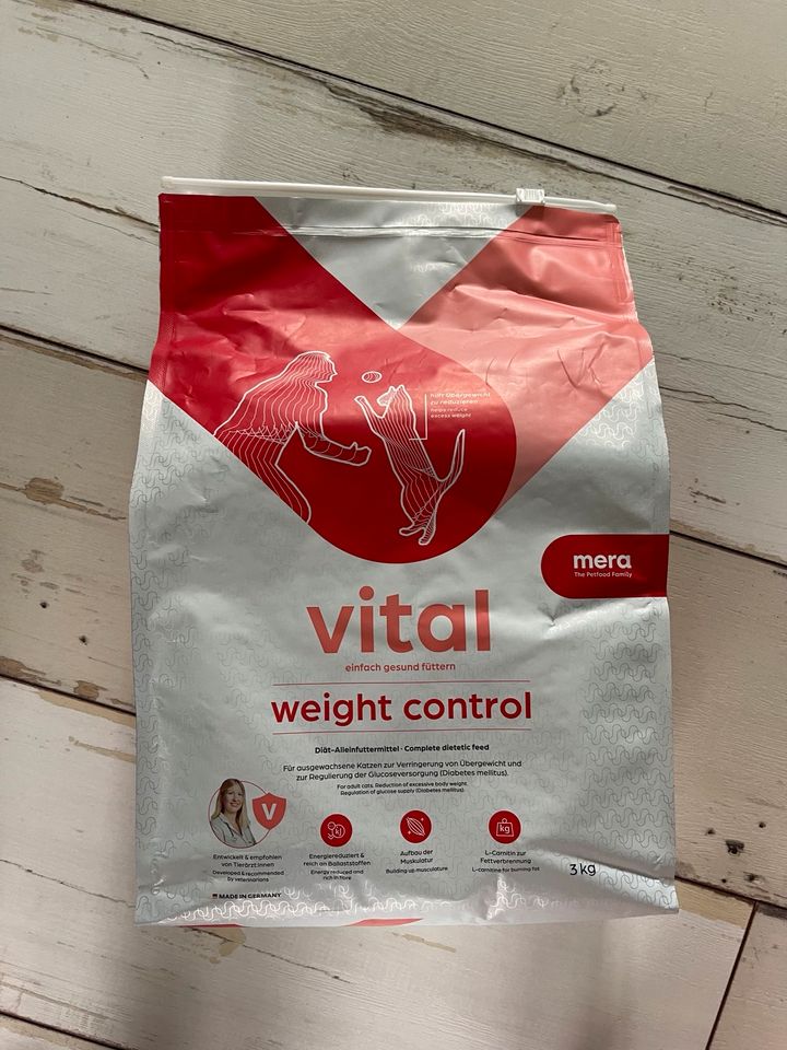 Katzenfutter mera vital weight control Trockenfutter in Düsseldorf