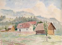 Hugo Wilkens, 1888-1972, Eilenburg, Bremen, Aquarell Duisburg - Duisburg-Süd Vorschau