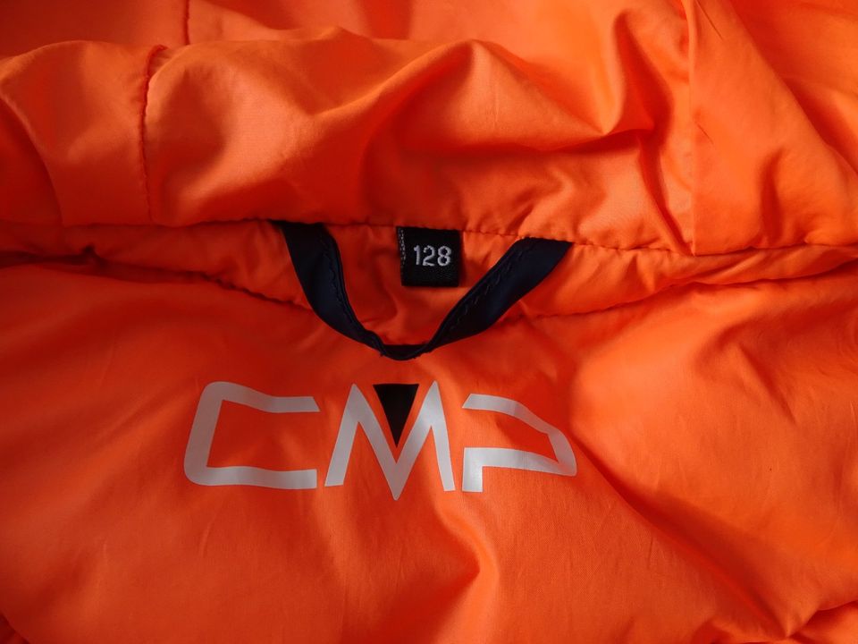 Steppjacke Übergangsjacke Mädchen CMP blau Gr. 128 in Tiefenort