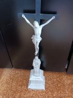 Jesus am Kreuz, sehr alte Jesusfigur, Kruzifix mit Muttergottes Bayern - Ebermannstadt Vorschau