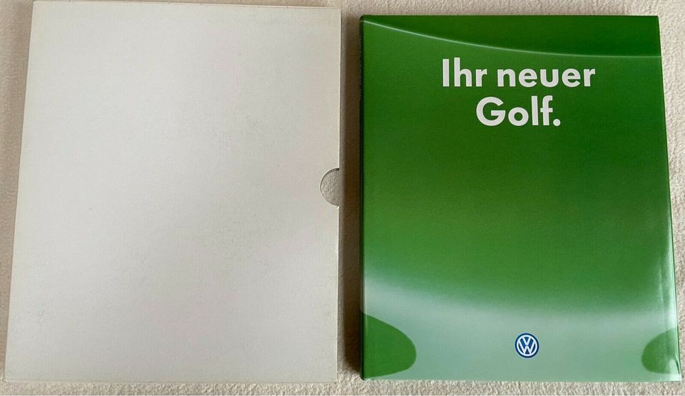 Ihr neuer Golf 1995 Bildband Infoband Reklamebuch VW Sammler in Wenzenbach