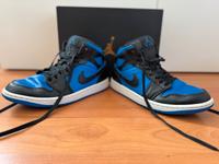 Nike Air Jordan 1 Mid Gr. EUR 40,5 Blau Schwarz München - Schwanthalerhöhe Vorschau