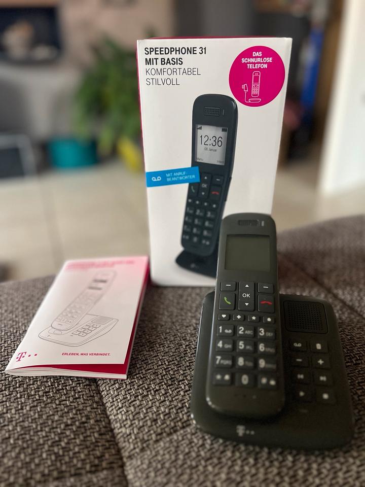 Telekom Speedphone 31 mit Basis Telefon in Seukendorf