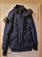 Dunkelblaue Winterjacke von Khujo Sachsen - Stützengrün Vorschau