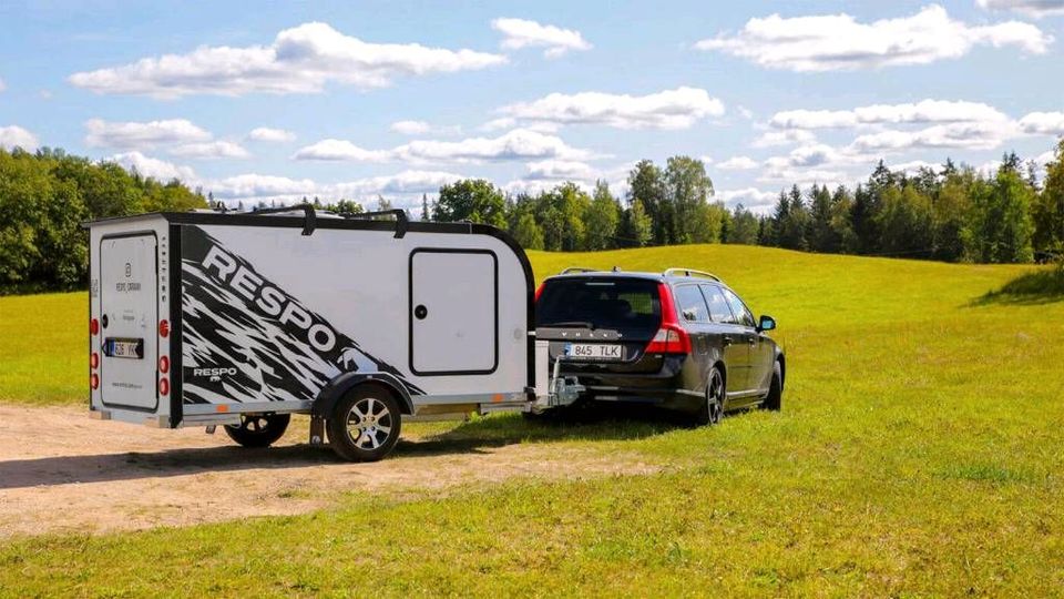 Respo Teardrop Mini Caravan Minicamper Wohnwagen 800 Kg in Fuchstal