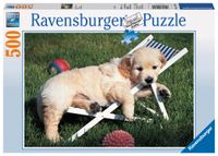 Ravensburger Puzzle - Golden Retriever - 500 Teile Dortmund - Kruckel Vorschau
