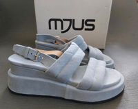 MJUS Plateau Sandale 40 Schuhe blau Leder NEU NP139€ Bayern - Goldbach Vorschau