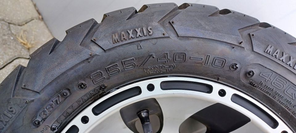 Adly Quad 450/500,Maxxis Reifen/Original Felgen(hinten)gebraucht in Walsrode