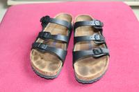 Birkenstock Pantoletten, neuwertig, Damen 40, schmal, schwarz Nordrhein-Westfalen - Hamm Vorschau