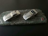 2 x Corvette (Stingray) auf Schieferplatte 1:43 - inkl. Versand Bayern - Aichach Vorschau