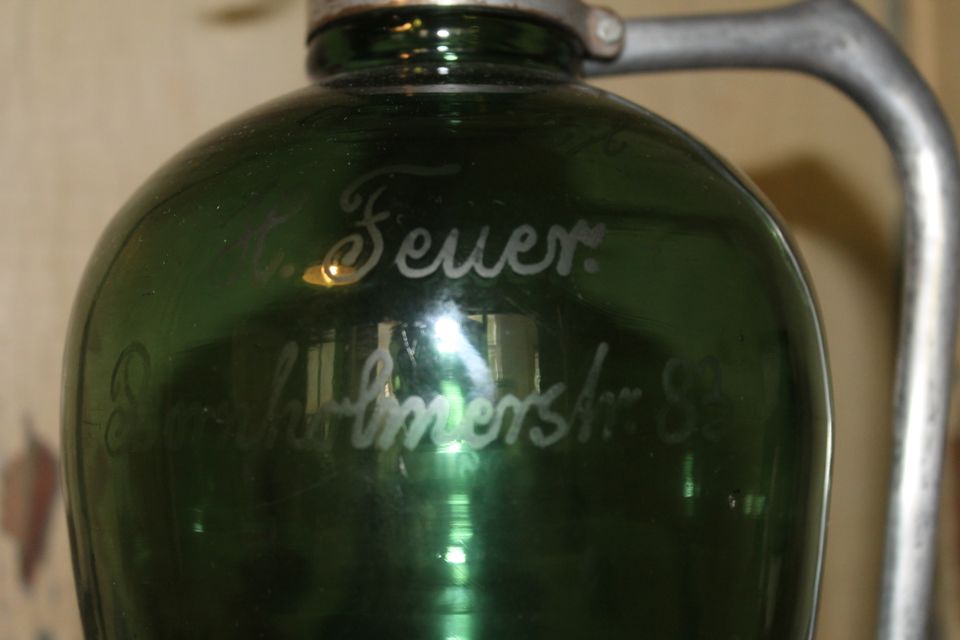 Biersiphon Nestor Growler Bierkanne Berlin Kneipe Brauerei in Teichland