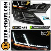 Xenon Led Scheinwerfer schwarz AFS für Audi TT 8J Facelift 10-14 Hessen - Calden Vorschau