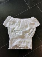 Off-Shoulder Top weiß Spitze Brandenburg - Kyritz Vorschau