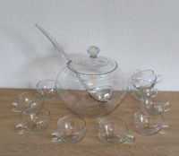 Bowle Set Glas mit dezentem Muster Nordrhein-Westfalen - Hürtgenwald Vorschau
