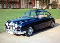 Oldtimer von Jaguar als Hochzeitsauto mit Chauffeur mieten Hessen - Wiesbaden Vorschau