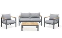 Gartenmöbel-Set 'Jule' grau 4-tlg Sofa Sessel Tisch Kissen NEU Kiel - Wellsee-Kronsburg-Rönne Vorschau