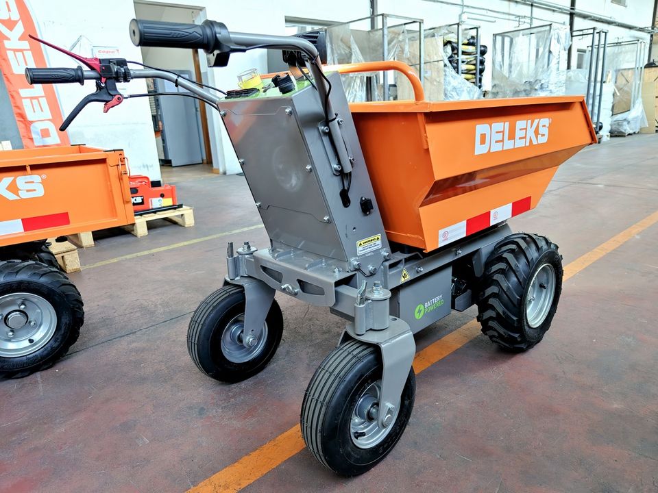 Elektrische Motorschubkarre Minidumper Kippmulde DELEKS® XE-500e in Pfaffenhofen a. d. Glonn