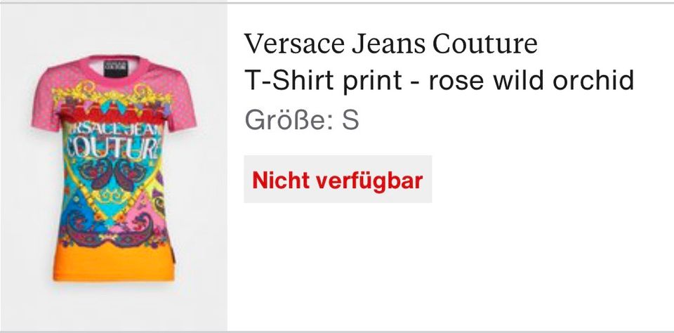 Versace Jeans Couture Shirt Wie neu Größe S Oberteil in Berlin