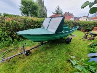 Boot - Ruderboot - Angelboot - Motorboot  4m x 1,9m mit Trailer Niedersachsen - Jever Vorschau