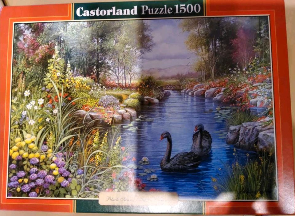 3 gebr. Castorland Puzzle zu verkaufen in Bönen